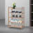 5-Tier 15 Pair Solid Bamboo Shoe Rack