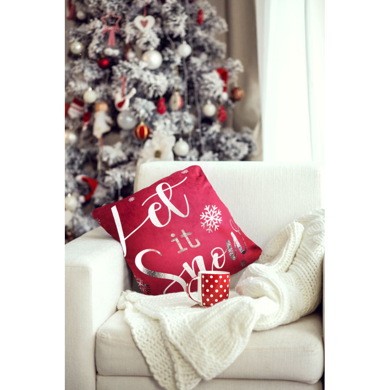 Mya Let It Snow Square Scatter Cushion