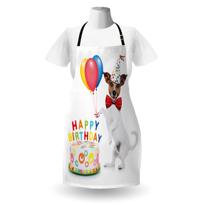 No Pattern Bib Apron