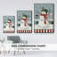 Jolly Snowman Collection B, reproduction d'art sur toile-1281283609-1281283606
