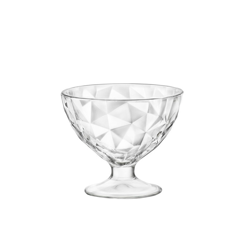 360ml Diamond Ice Cream Sundae Dessert Bowl