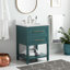 Ensemble de meuble-lavabo simple 24 po avec lavabo encastrable ovale Robertson-75247248-75247254-75247261