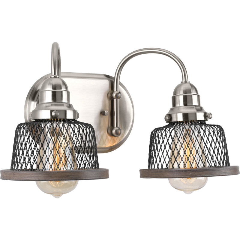 Kriner 2 - Light Dimmable Vanity Light, Brushed Nickel