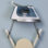 Over‑the‑Door Ironing Board with Self‑Closing Slim Frame and Cotton Cover