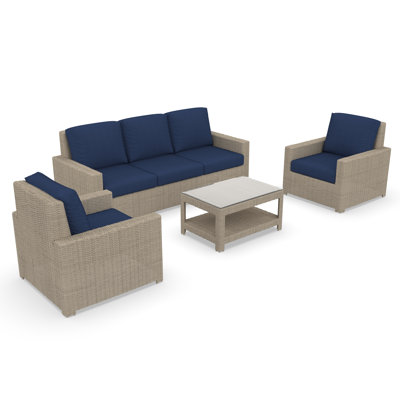 Henri 5-Person Sunbrella® Patio Seating Group
