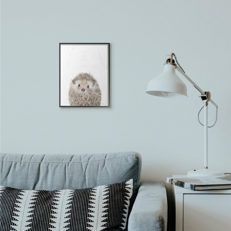 Décoration murale Gurganus, Giclée encadrée noir minuit, H 14 po x l 11 po x P 1,5 po