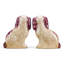 Porcelain Staffordshire Dog Figurines Pair-1729183288