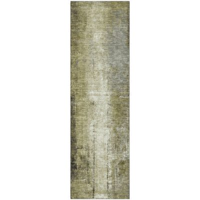 Premium Machine Washable Pinkston AMF1980 Abstract Rug