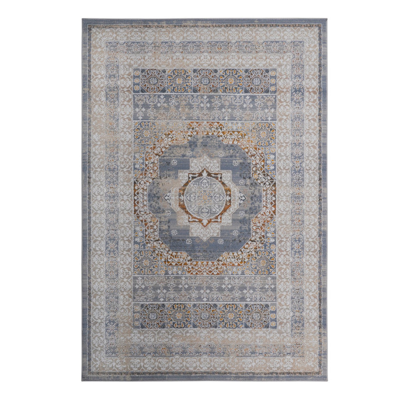 Tapis en polyester, élégant tapis rectangulaire pour le salon, la chambre à coucher, le bureau, Rectangulaire 2 pi x 3 pi