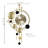Modern 30 Inch Wall Clock Silent Non-Ticking Minimalist Luxury Home Decor Living Room Art Decorative Round Clock