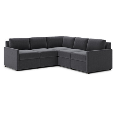 Canapé modulaire de coin modulaire 5 pièces 99 "Damari