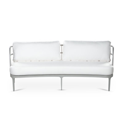 Amalfi 83"" Wide Outdoor Patio Sofa with Cushions -  Woodbridge Furniture, O-7001-M9