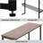 Mekeia 24.5" Tall Narrow End Table with Shelf-1799881915