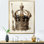 «Caylon Emperor Charl Allemagne Carolingian Portrait I», reproduction sur toile