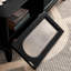 Table basse noire rétro moderne-105858247