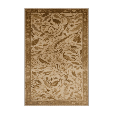 Tapis brun lavable à la machine