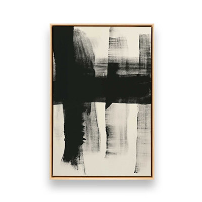 Charcoal Whisper II Rolled Canvas