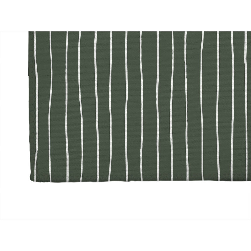 Smooth Lay Kids Play Mat, Chimichurri/Green, Rectangle 2' x 3'