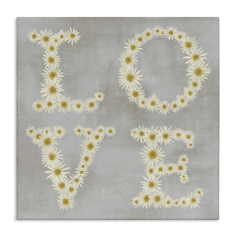 "Love Daisy" par Daphne Polselli, H 24 po x l 24 po