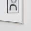 Alcantera Rectangle Metal Frame Wall Mirror Simple and Elegant Modern Design-66167304-66167305