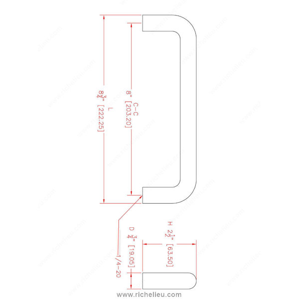 Dimensions du produit