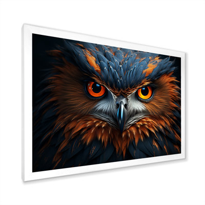 Chouette, portrait de sagesse sur toile
