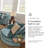 Dravion Upholstered Swivel Accent Chair-96687523