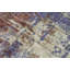 Hand-Knotted High-Quality Purple and Gold Area Rug