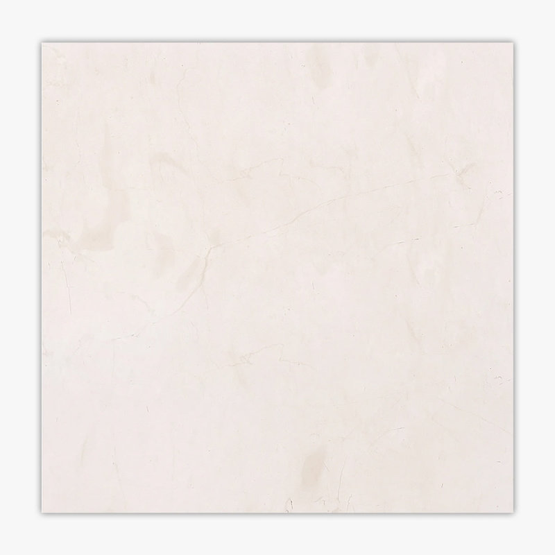 Aero 18'' W x 18'' L Marble Singular Tile, Aero Cream Polished