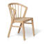 Hopley 47 cm H Solid Wood Slat Back Side Chair-1435136651