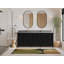 Meuble-lavabo double 84 po avec plateau Chicago-95765684