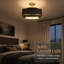 Plafonnier moderne 15 po-132305320