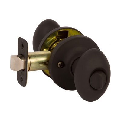 Callan by Delaney Carlyle Privacy Door Knob in Matte Black