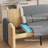  Morden Minimalist Upholstered Chenille Loveseat Sofa, Decorative Sofa for Living Room-736758944