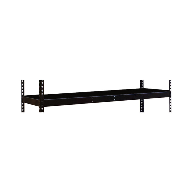 Étagère déroulante sans boulon à rivet double Rivetwell, L 96 po x P 18 po