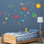 Colourful Space Wall Stickers
