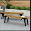 Banc en bois Mirandah