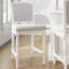 Tabouret de bar blanc 26 po Style