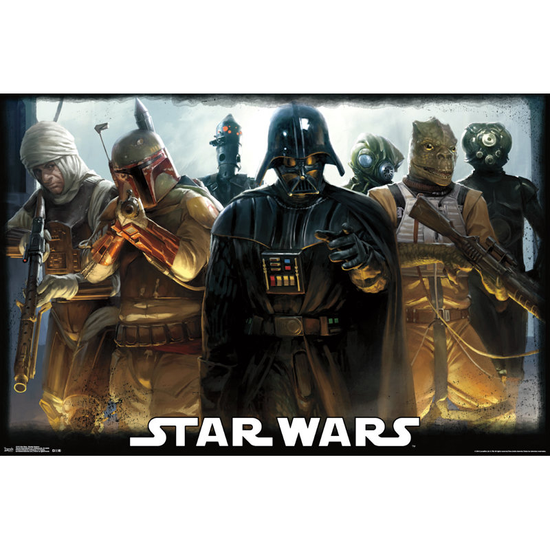 « star guerres »-impression sur papier hunters