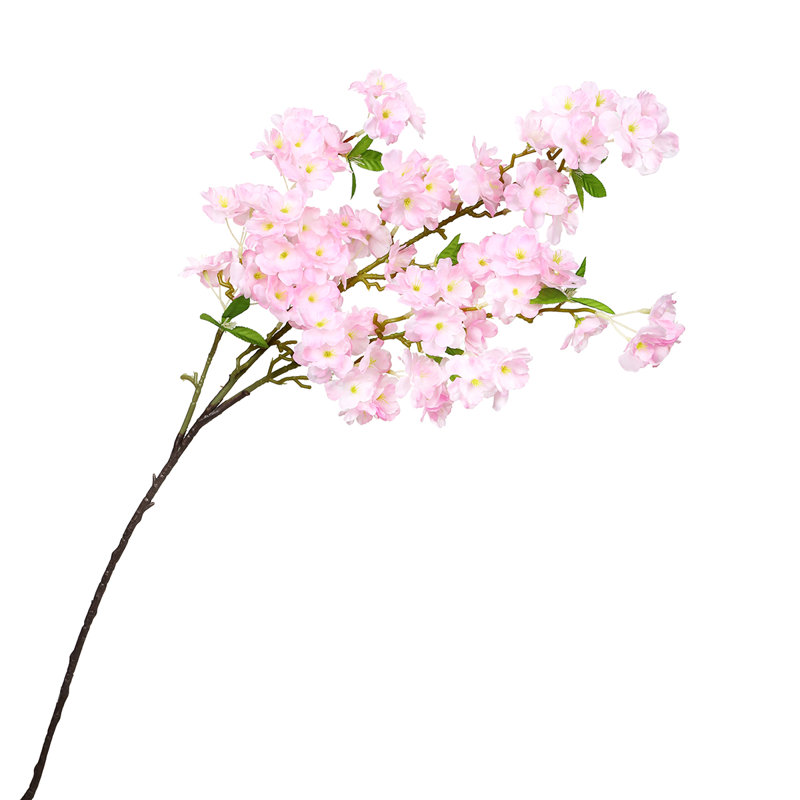 Tige de fleur de cerisier artificielle Coso, Rose