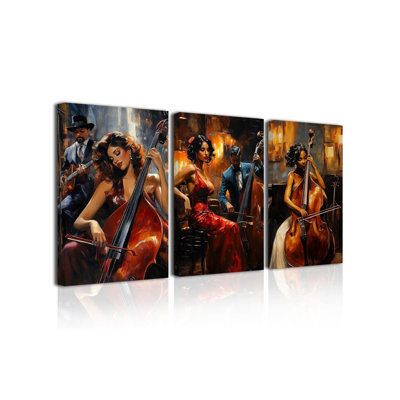 3 Piece Wrapped Canvas Print