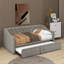 Lit de jour simple rembourré avec couchette-1355888607