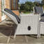 Rowlinson Prestbury Lounger Set Putty Grey