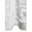 Tapis gris / blanc en polyester tissé à la machine 6 pi 7 po x 9 pi 6 po-461814000