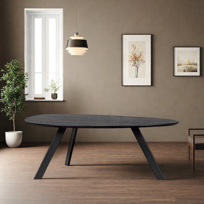 French Retro Beauty Round Solid Wood Dining Table