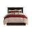 7 Piece Queen Bedding Red - Faux Suede Cozy Fill Ornamental Pillows Machine Washable Size Comforter Core Decorative And Fashionable