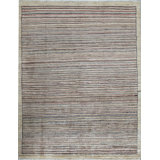 Hand-Knotted High-Quality Ivory Area Rug