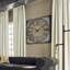 Horloge murale grise Herard