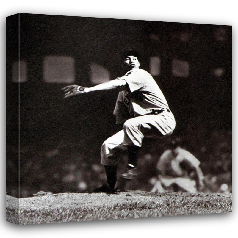 Bob Feller, 28" H x 28" W