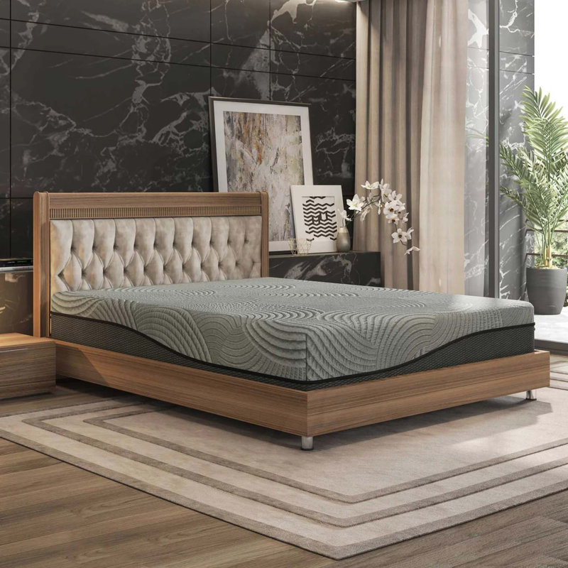 Matelas à plateau divisé infusé de gel, Très grand lit